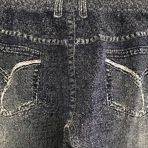 Jean Print Leggings - Picture 4 of 5